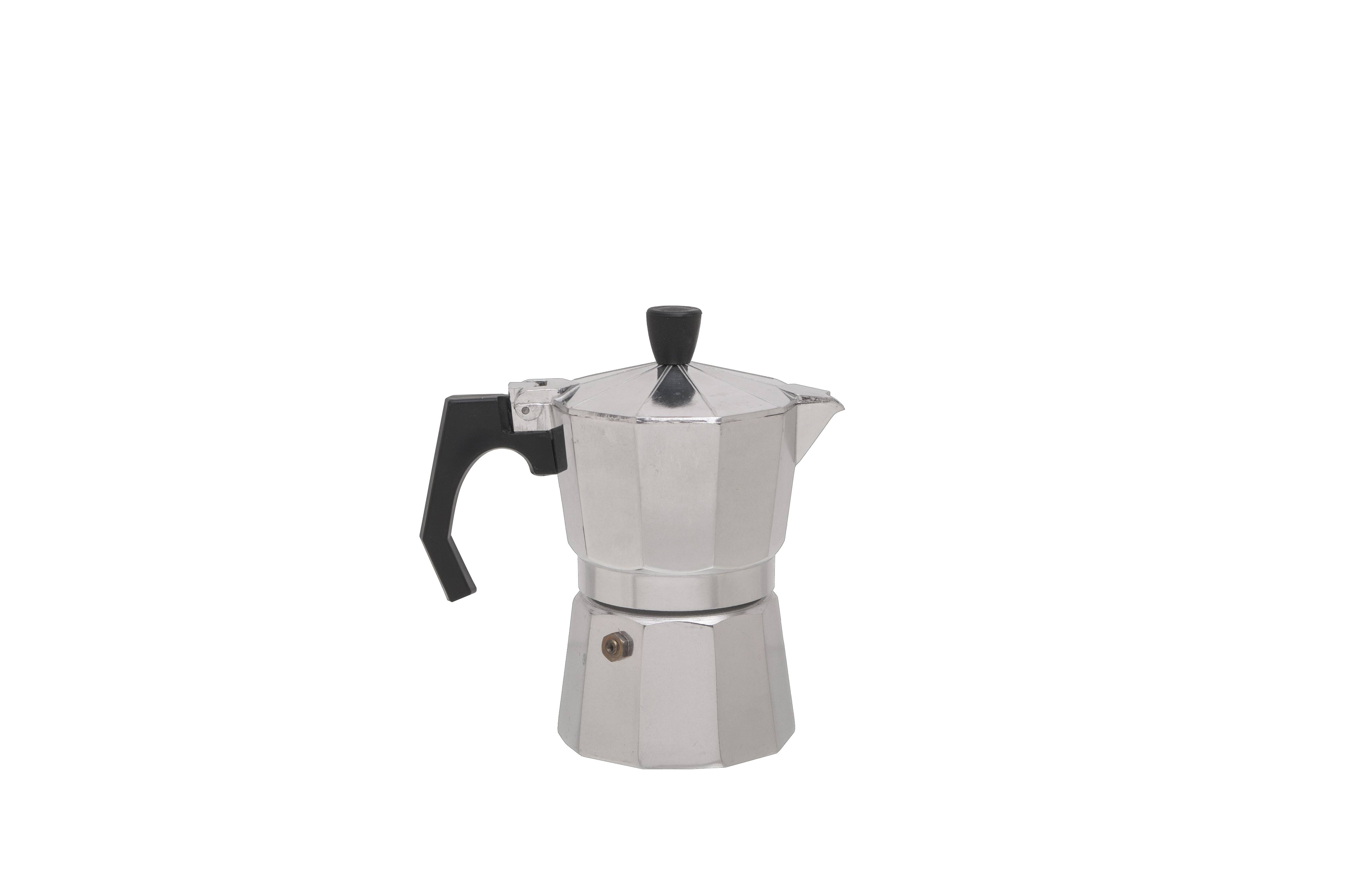 Espressobereiter Bellanapoli 3 Alu Espressobereiter – dein Outdoor Espressokocher für unterwegs f. 3 Tassen