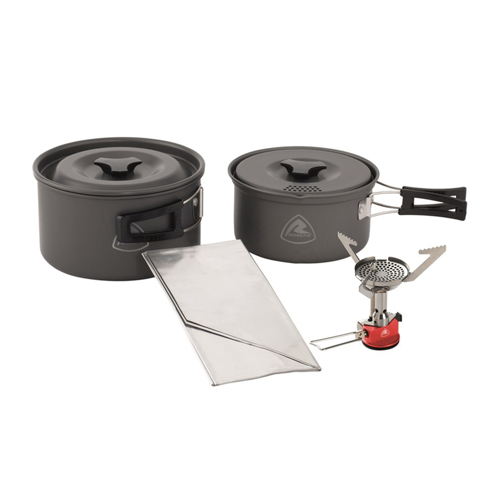 Feuer- und Kochgeschirr von Robens Robens Fire Ant Camping Kocherset 2 – 3 Personen