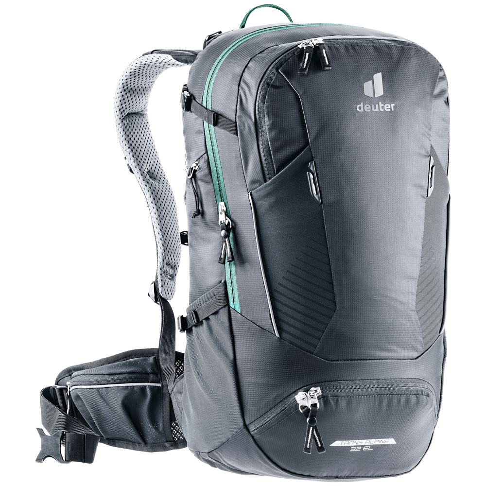 Fahrradrucksack mit Helmhalterung Fahrradrucksack Trans Alpine 32 EL - für wackelfreien Sitz auf Bike-Touren