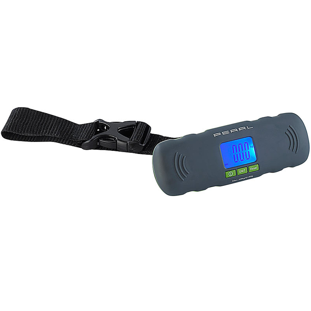 Digitale Kofferwaage mit LCD Display bis 40 kg