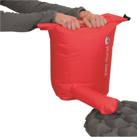 Luftbett aufpumpen mit Sack Großer 15l Pump Sack & Packsack für Luftbett Vapour