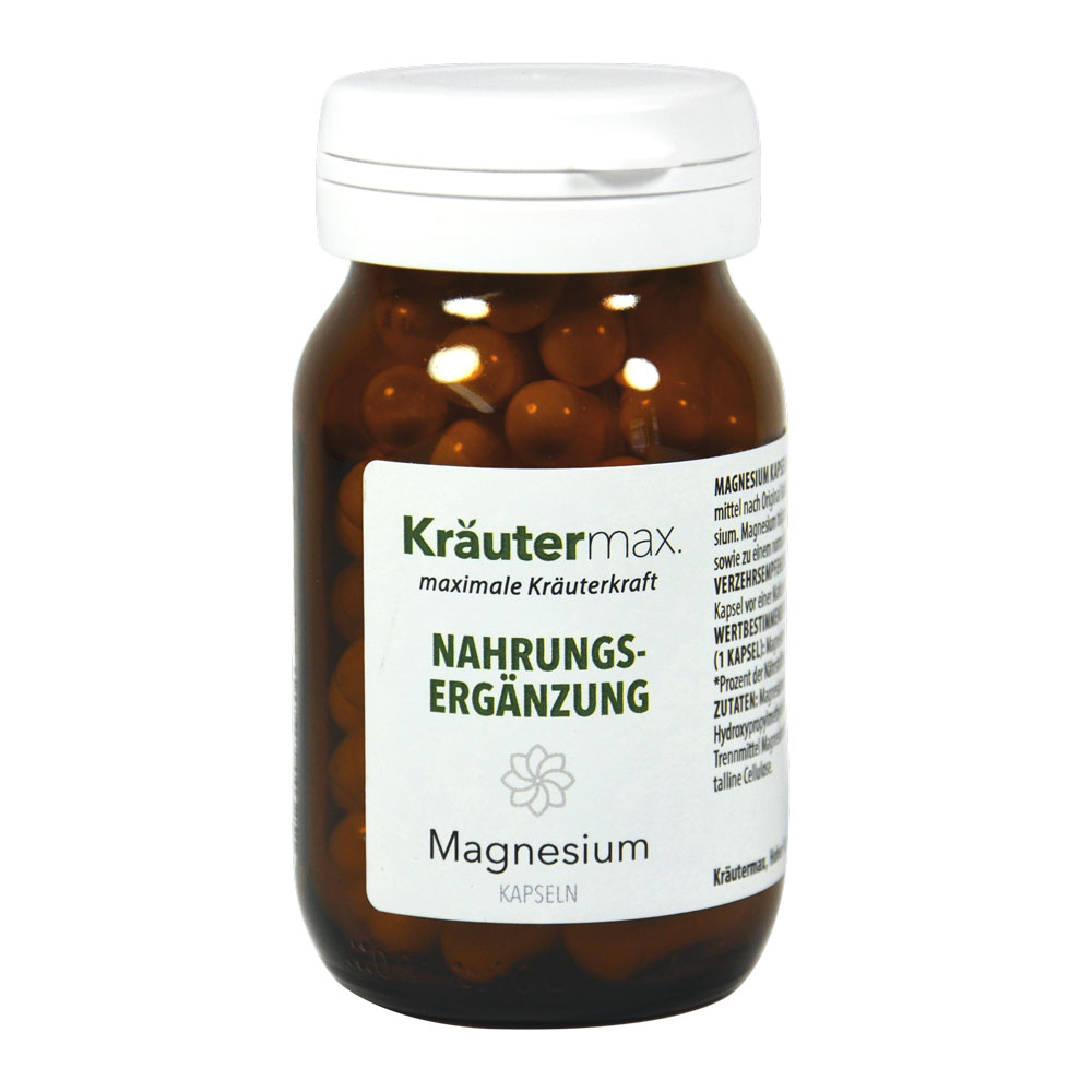 Magnesium Kapseln 60 Stück Magnesium Kapseln 60 Stück – Nahrungsergänzungsmittel zum Vorbeugen von Krämpfen und Ermüdung