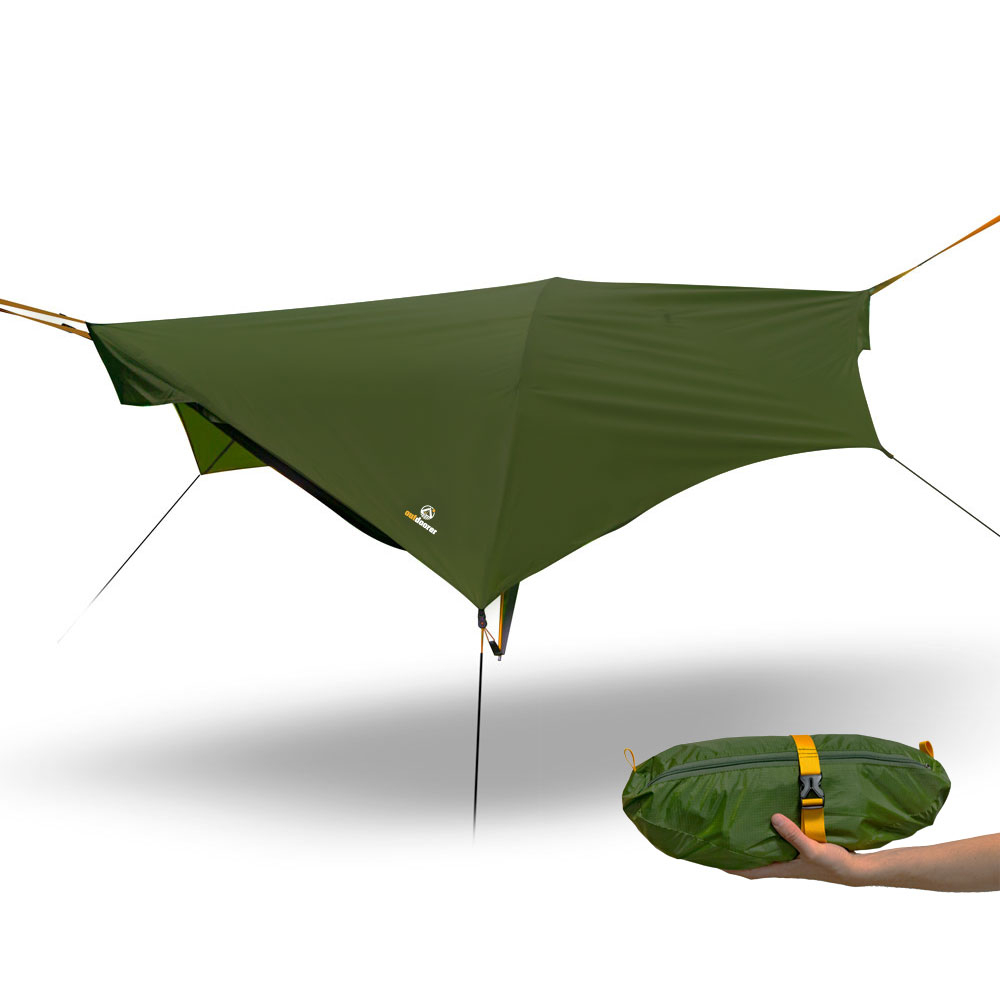 outdoorer Hängemattenzelt Trek FoRest mit Moskitonetz und Tarp