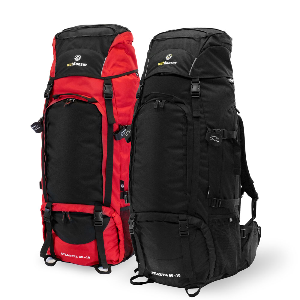 Reiserucksack Atlantis 90+10 - der große 100 l Backpacker Rucksack von outdoorer Reiserucksack Atlantis 90+10 - der große 100 l Backpacker Rucksack von outdoorer