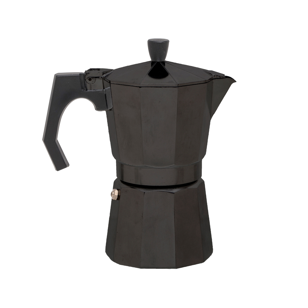 Kaffekocher Basic Nature Kaffeekocher für unterwegs – der Espresso Maker für 6 Tassen