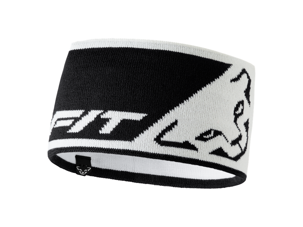 Gestricktes Sport Stirnband von Dynafit - Schwarz/weiß