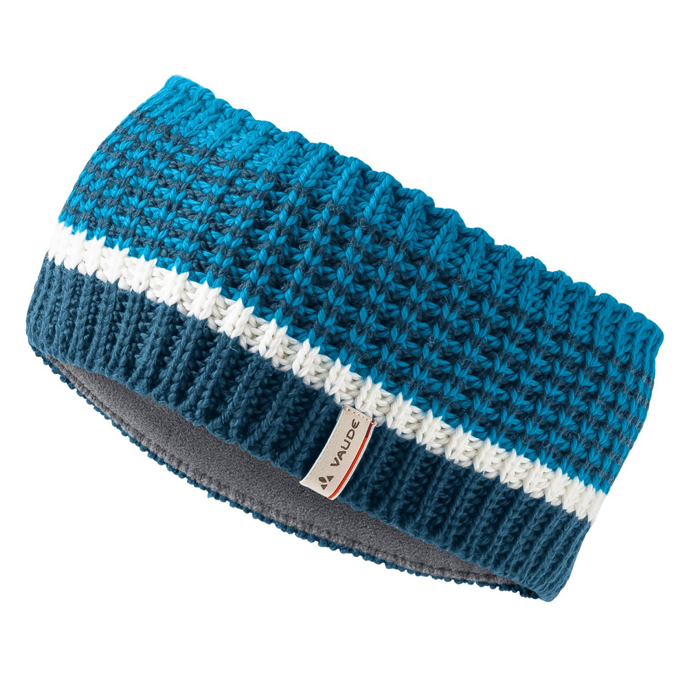 Merino Strickstirnband Vaude Melbu - atlantic