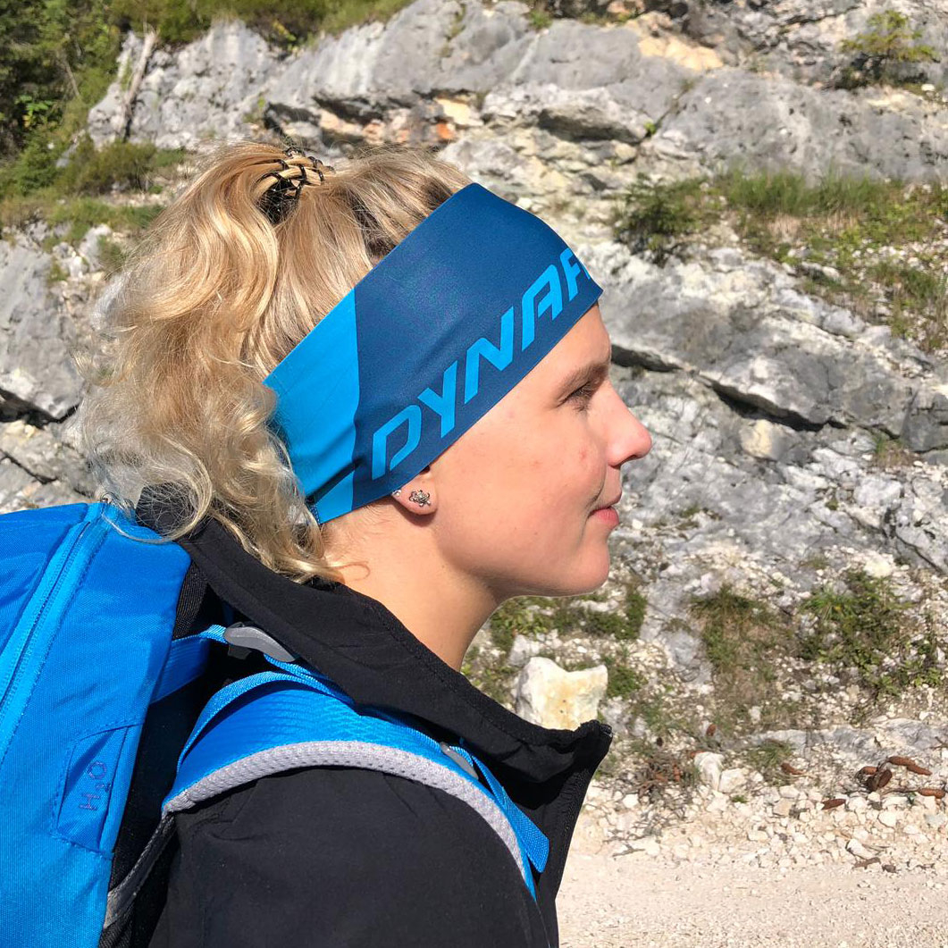 Dynafit Funktionsstirnband - blau