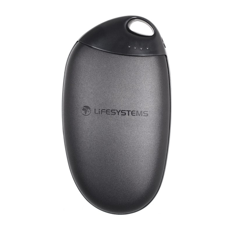 elektrischer Handwärmer mit Powerbank-Funktion von vorne Elektrische Handwärmer und Powerbank 2 in 1