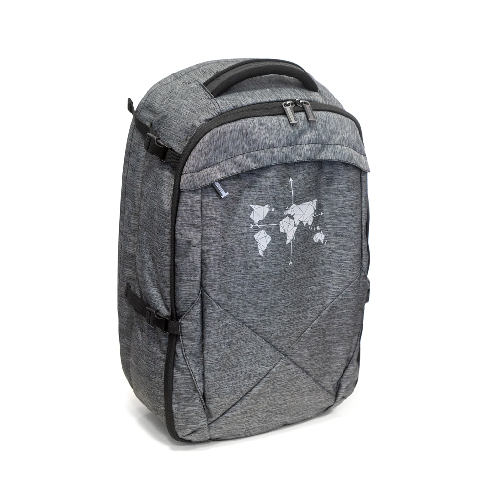 Digital Nomad Rucksack Rucksack Digital Nomad 35, grau meliert