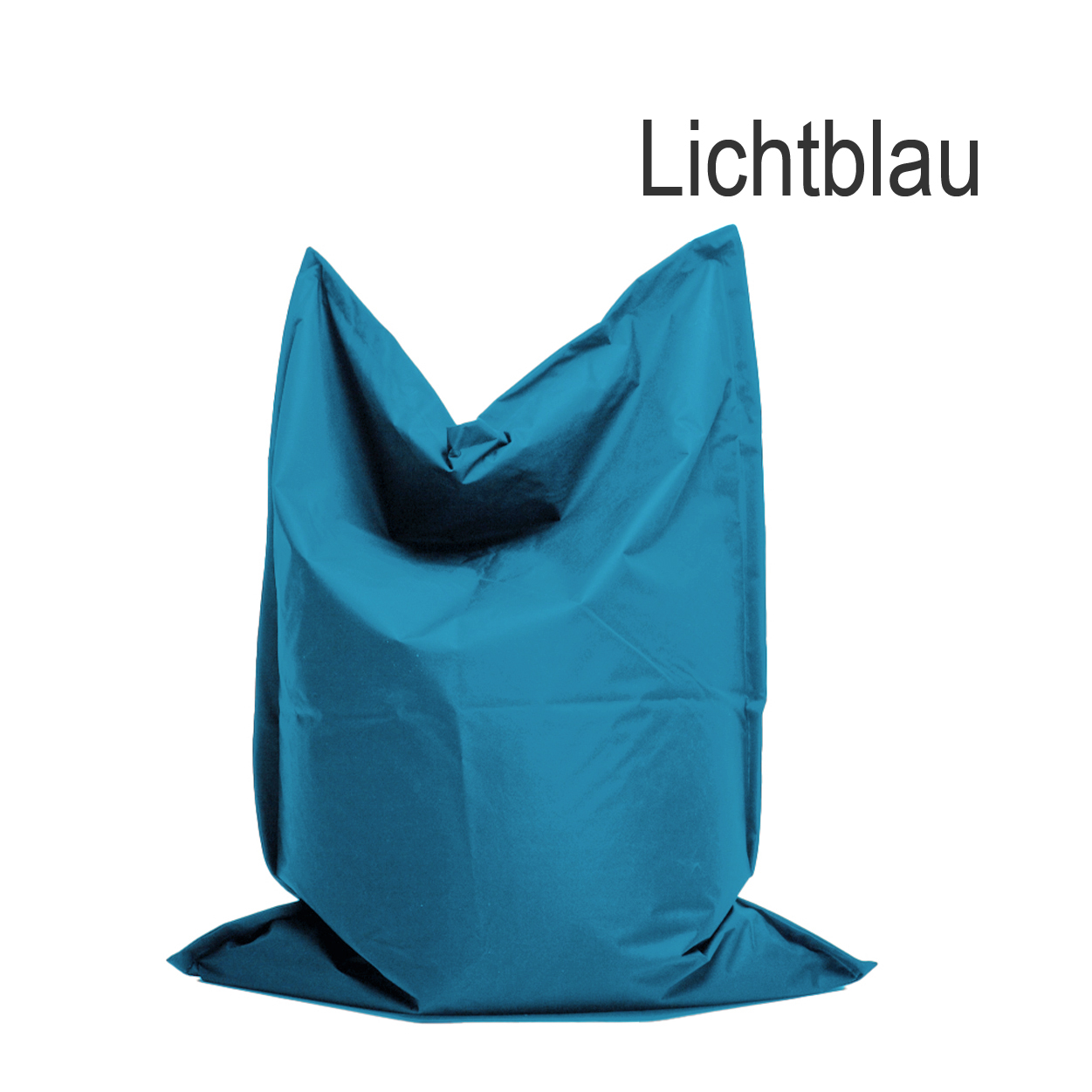 180x140 SITZSACK - Bruni Caree - Lichtblau