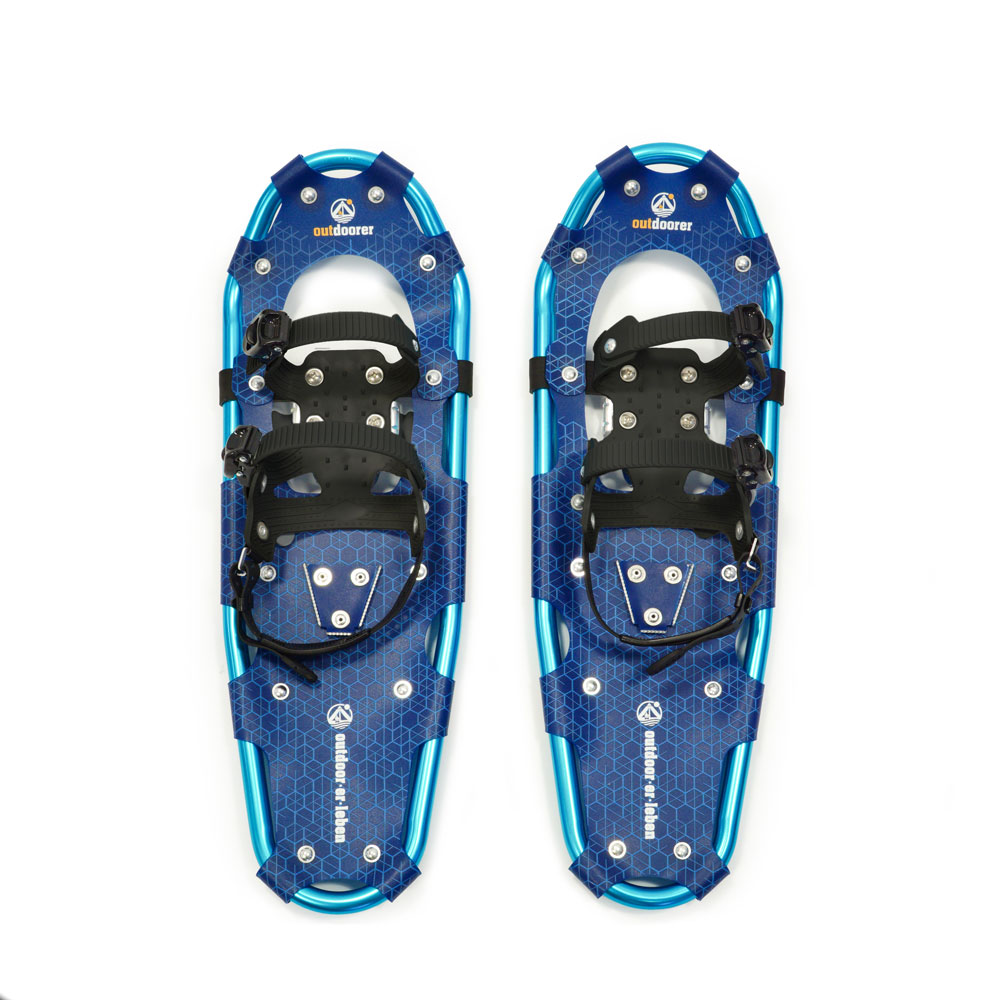 outdoorer SnowHiker - leichte Schneeschuhe Classics mit Aluminiumrahmen, Empfehlung max. 120 kg