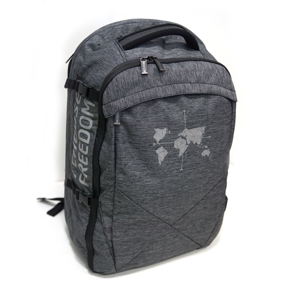 Digital Nomad 35 - Frontansicht DNX-Rucksack Digital Nomad 35 - I CHOOSE FREEDOM-Edition
