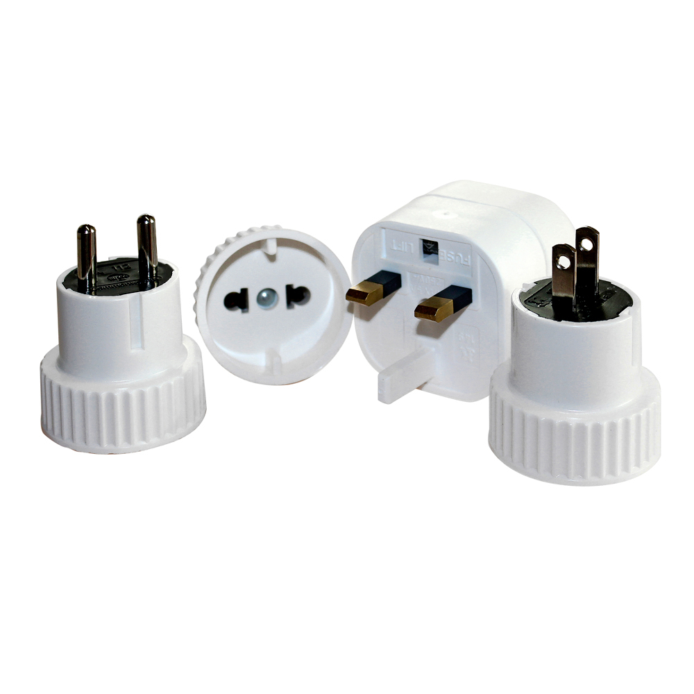 einzelne Steckeradapter Steckeradapter Welt-Set - einzelne Adapter weltweit verwendbar