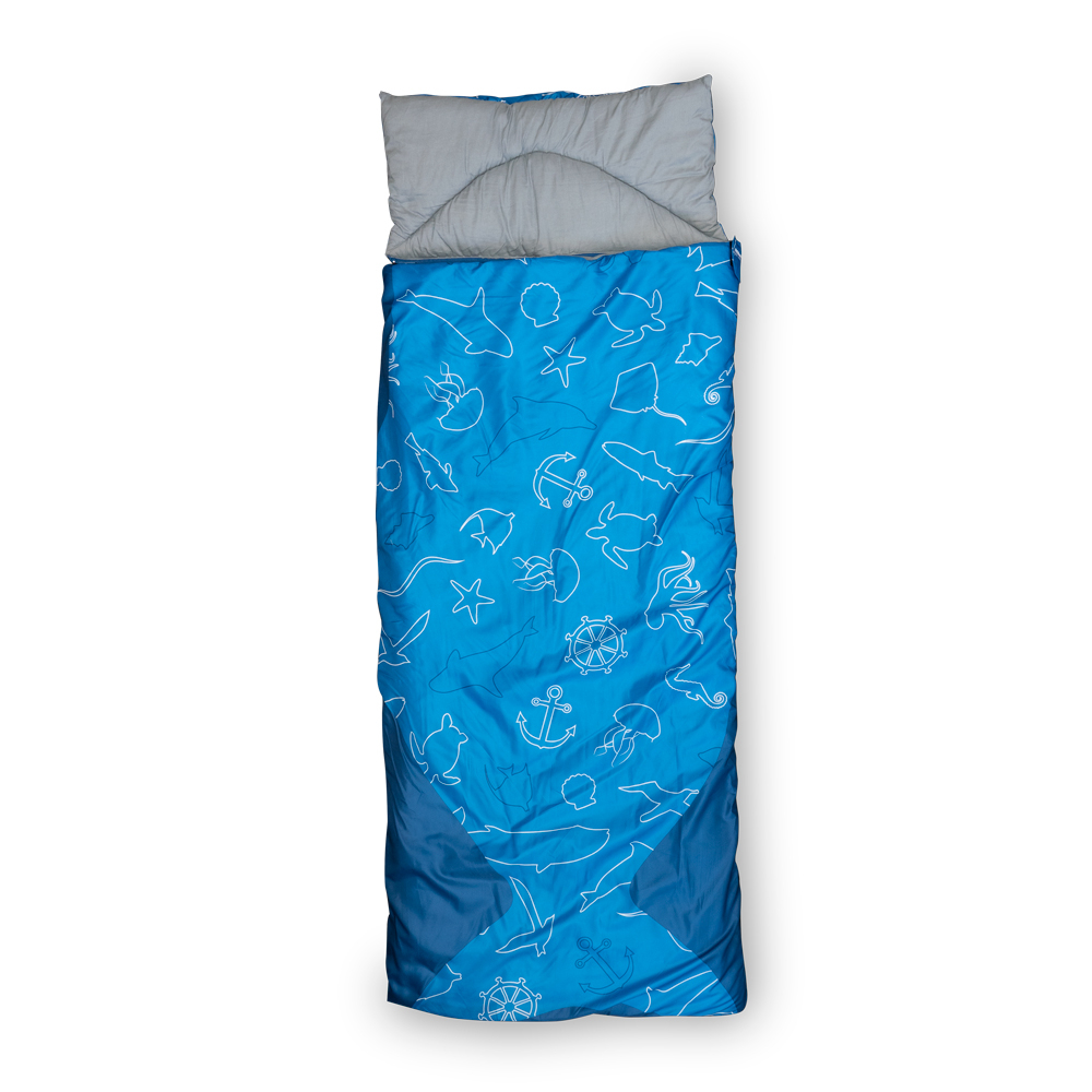 outdoorer 2. Wahl Kinderschlafsack Dream Sailor ''Baby, Kind und Meer'' Edition