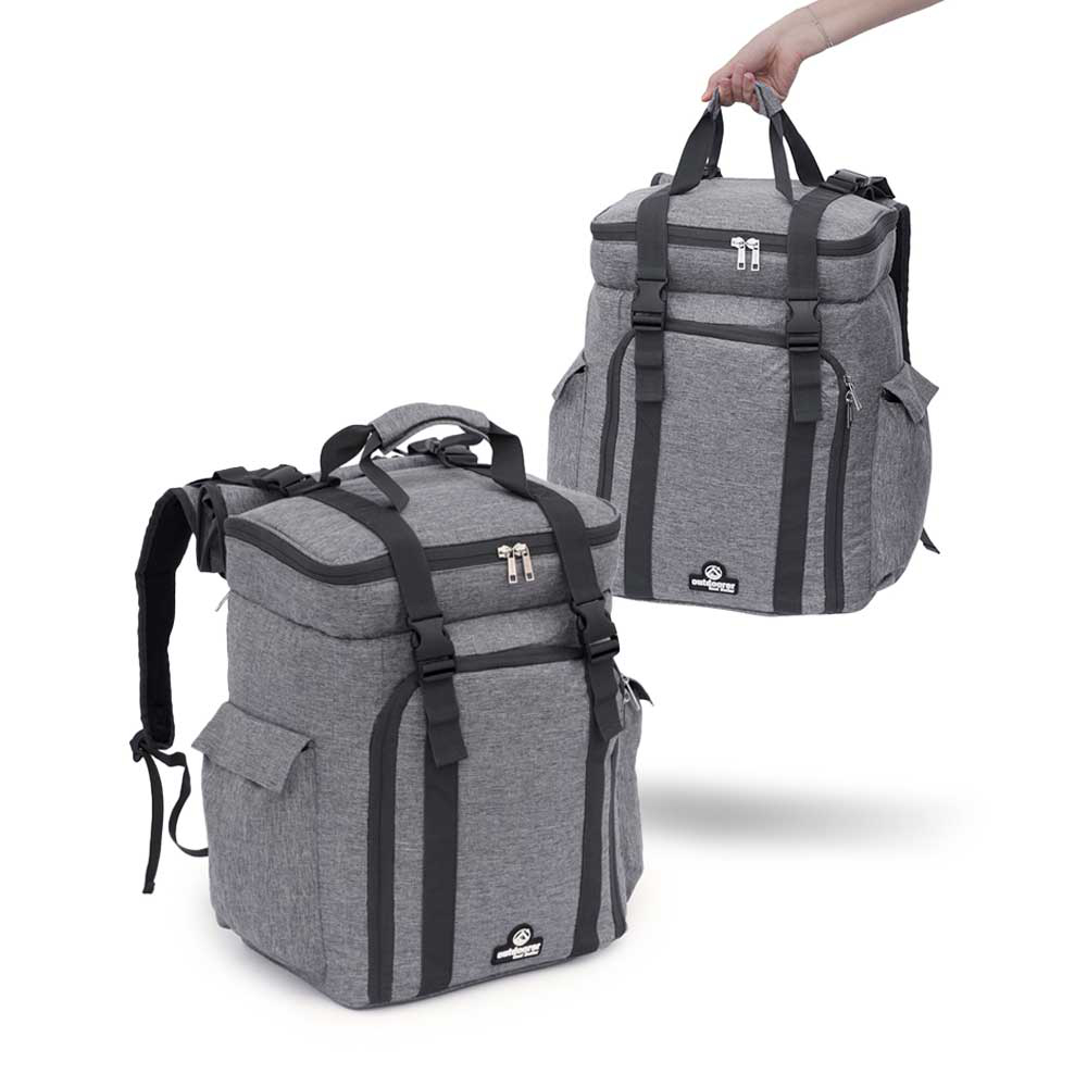 outdoorer Cool Butler 35 in Grau - Kühlrucksack 35 Liter