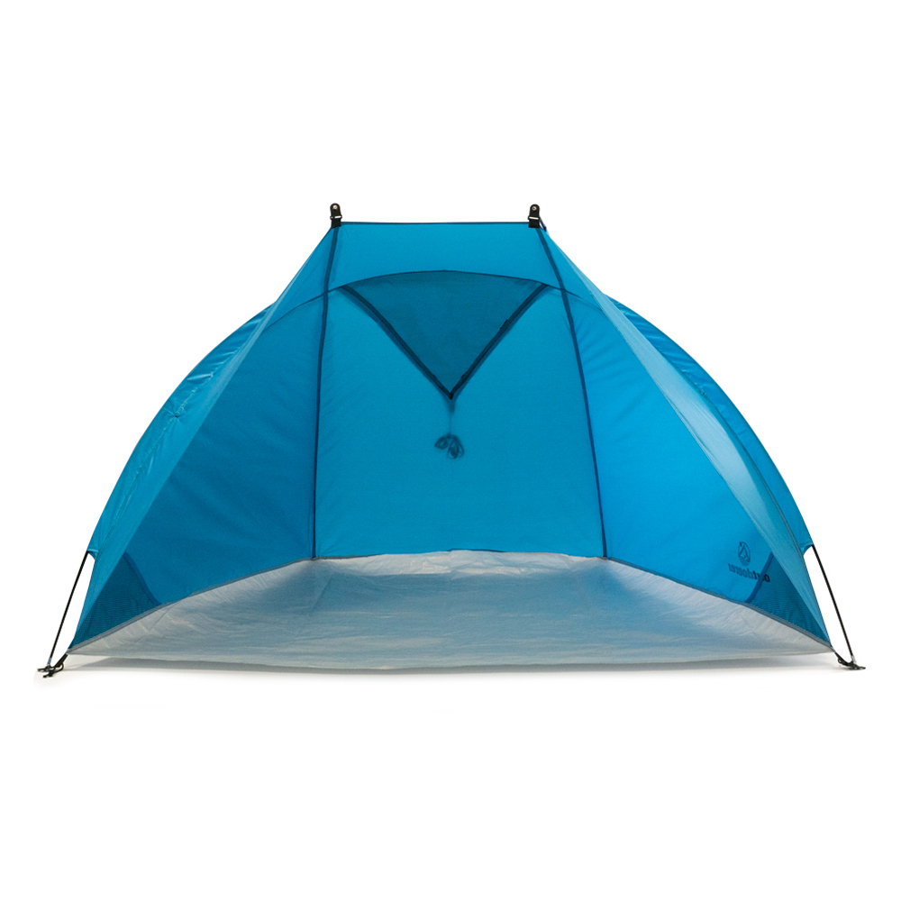 Reisestrandmuschel Helios Air mit Meshtaschen und Fenster