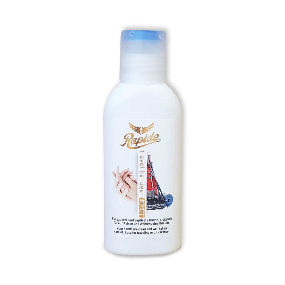 Travel Handgel – die Handhygiene ohne Wasser und Seife