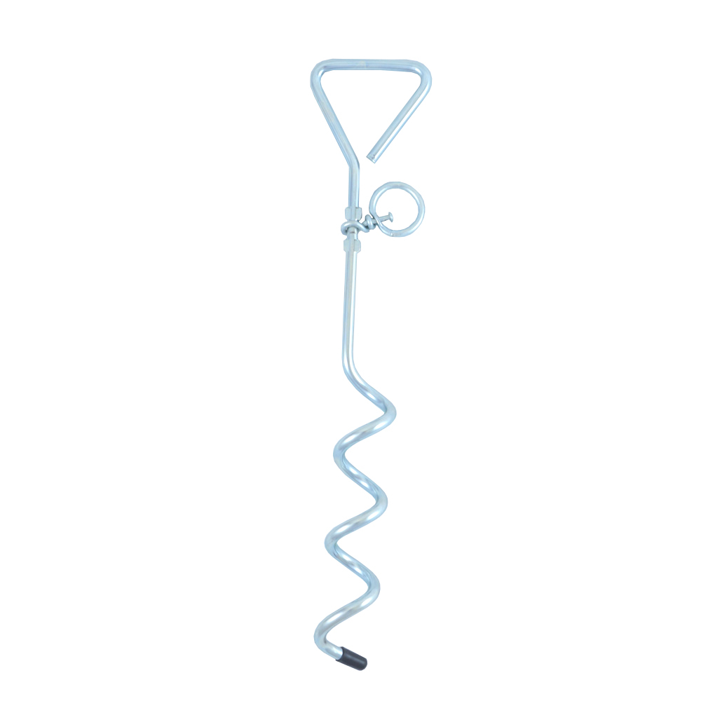 Spiralheringe Jetty Peg – 40 cm, verzinkter Stahl, 2 Stück