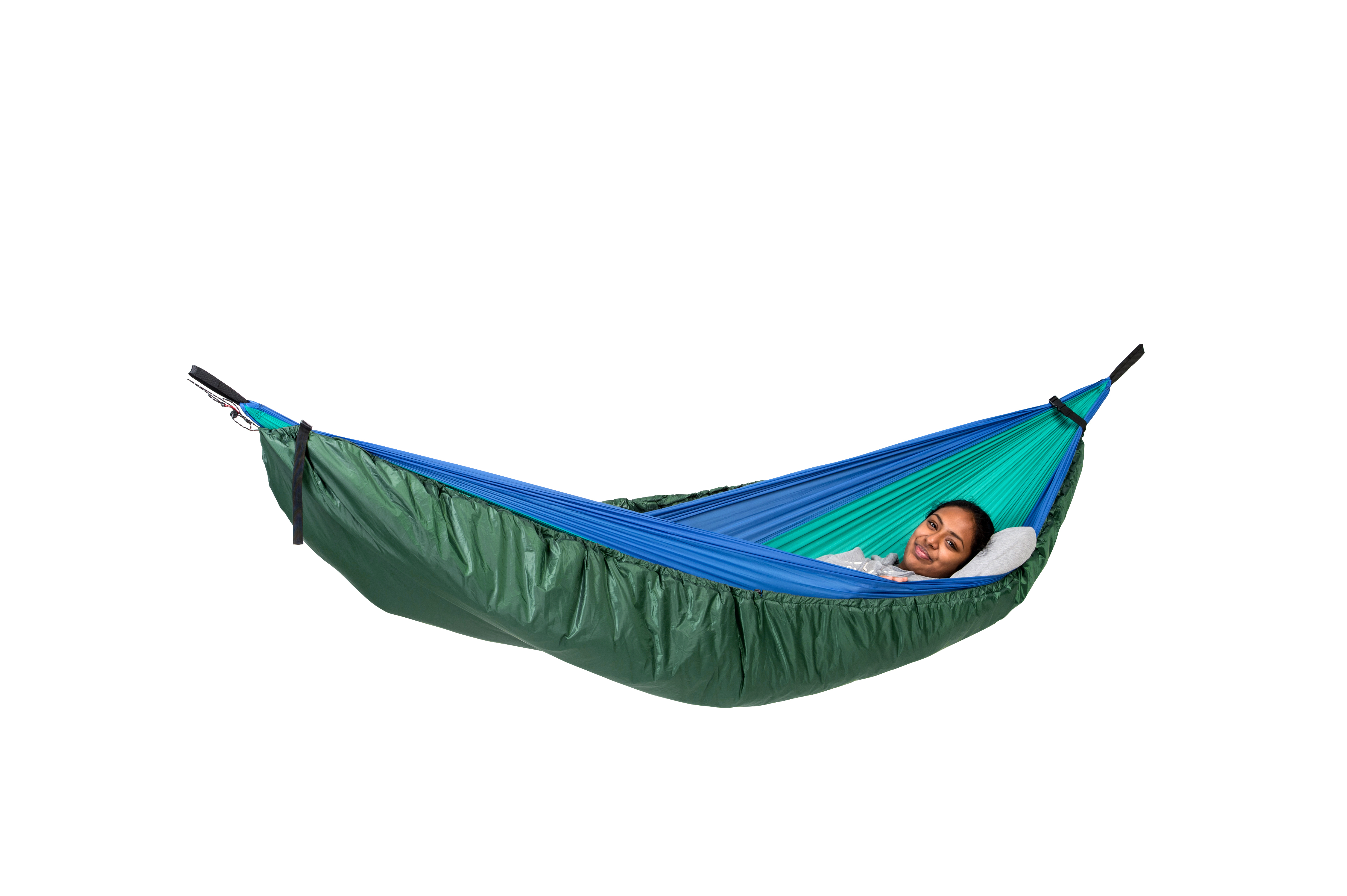 Hängematte Wärmeschutz bespannt Amazonas Hängematten Underquilt - Hängemattenzelt oder Hängematte Wärmeschutz