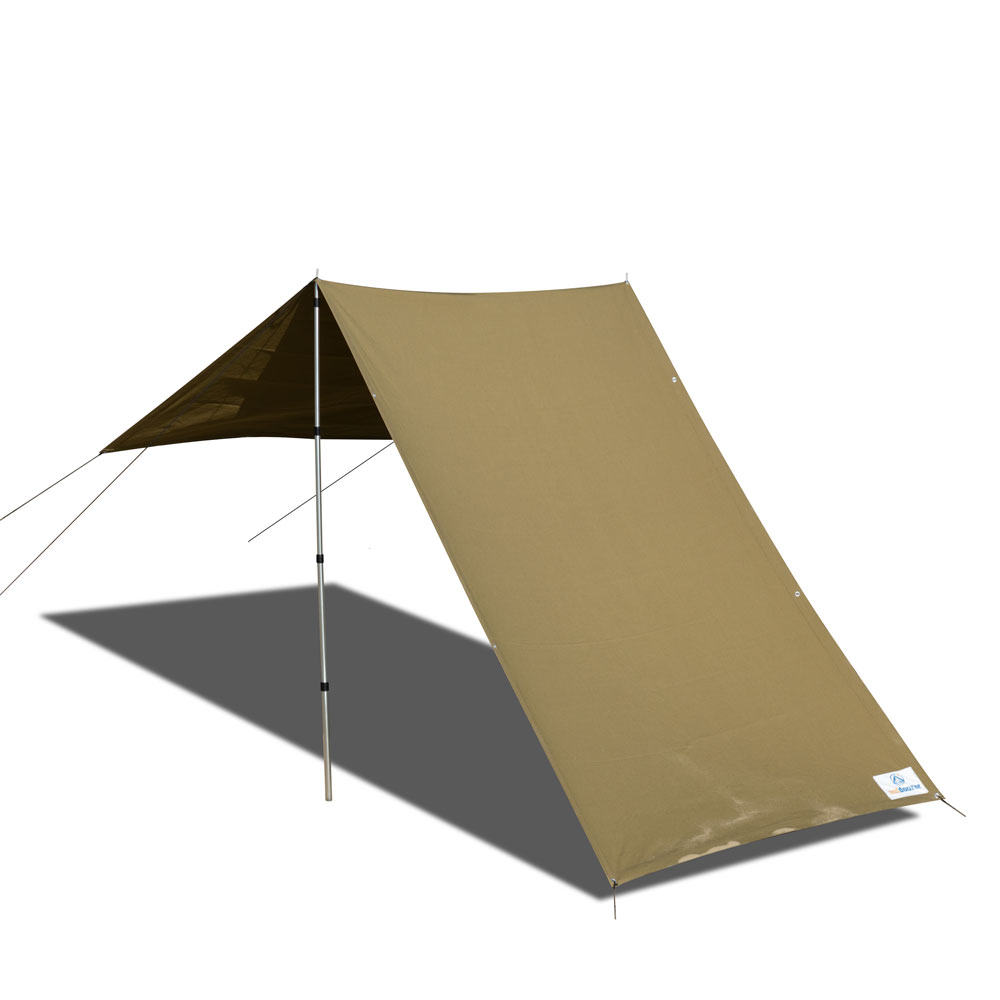 Sonnensegel St. Tropez aus Baumwolle - das Baumwoll-Tarp für den Strand
