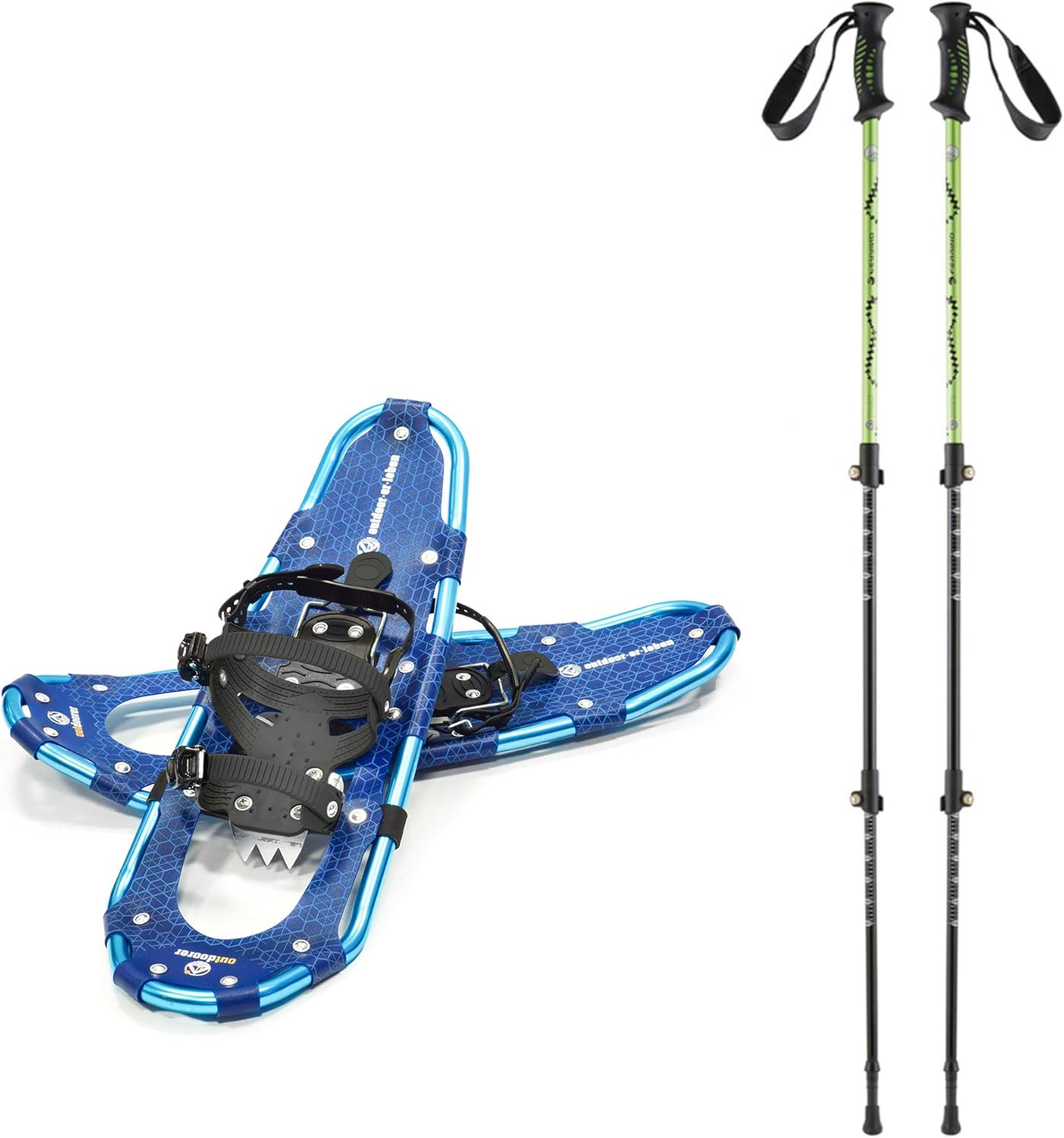 SnowHiker L + Ferrino Alu-Trekkingstöcke