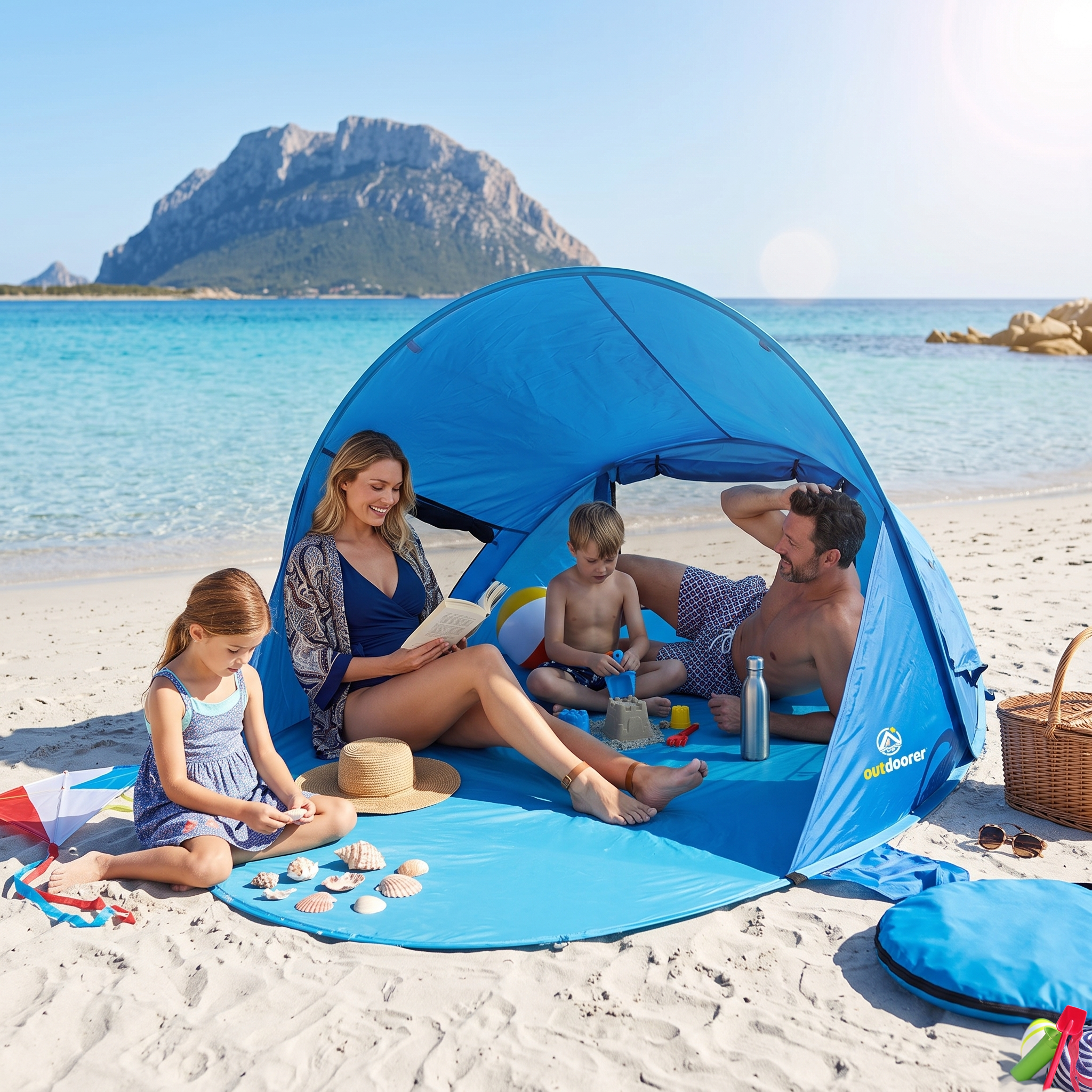 outdoorer Pop up Strandmuschel Beach Air