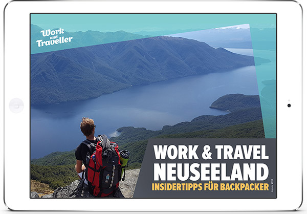 Work & Travel Neeseeland Guide Cover Der ideale Guide für dein Work & Travel in Neuseeland