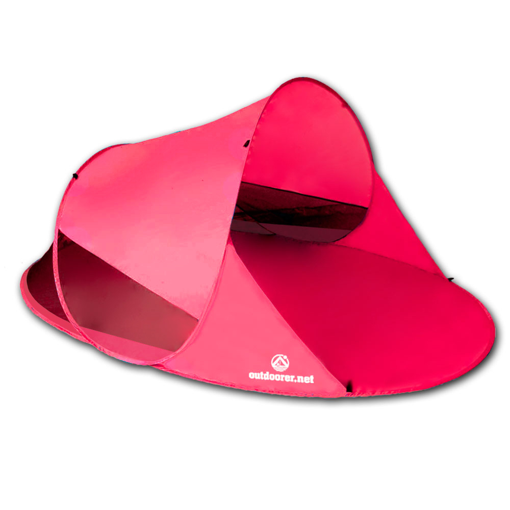 outdoorer Pop Up Strandmuschel Zack II - pink edition